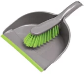 Miotły, szufle, mopy - York Zmiotka z szufelką Compact Szary - miniaturka - grafika 1