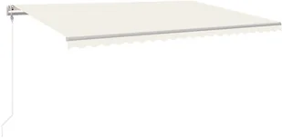 VidaXL Lumarko Automatycznie zwijana markiza, LED i czujnik wiatru, 500x350 cm 3069032 VidaXL - Markizy - miniaturka - grafika 11