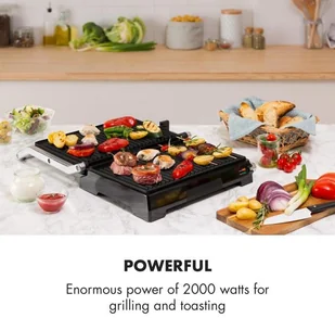 Grill elektryczny Klarstein BBQ1-Buffalo-marble - Grille elektryczne - miniaturka - grafika 2