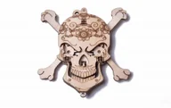 Puzzle - Wood Trick WoodTrick Puzzle mechaniczna czaszka WT814 - miniaturka - grafika 1