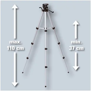 EINHELL Statyw do poziomicy laserowej, srebrny, 2270115 - Statywy narzędziowe - miniaturka - grafika 2