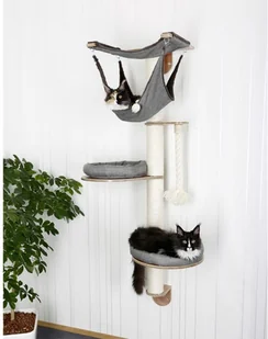 Kerbl Drapak dla kota naścienny Dolomit 2.0 Tofana, szary, 160 cm 81545 - Drapaki dla kotów - miniaturka - grafika 4