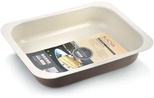 Affek Design DELICATE Blacha tłoczona 29x22cm NON-STIC CAFFE CREME uniwersalny 21259-uniw - Formy do ciast - miniaturka - grafika 2