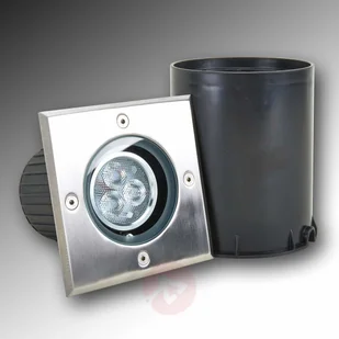 Lampenwelt Oprawa wpuszczana w podłoże LED odchylana IP67 215 - Lampy ogrodowe - miniaturka - grafika 3