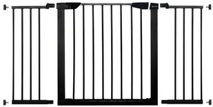 Bramka zabezpieczająca rozporowa do 138cm czarna SG0002CC - Zabezpieczenia dla dzieci Bramka zabezpieczająca rozporowa do 138cm czarna SG0002CC - Zabezpieczenia dla dzieci - miniaturka - grafika 1