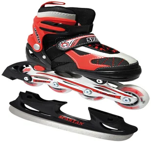 Łyżworolki Rolki +łyżwy 2w1 ABEC7 Regulowane 38-41 - Rolki - miniaturka - grafika 3