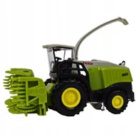Samochody i pojazdy dla dzieci - Kombajn Traktor Rolniczy Metalowy typ Claas 14CM - miniaturka - grafika 1