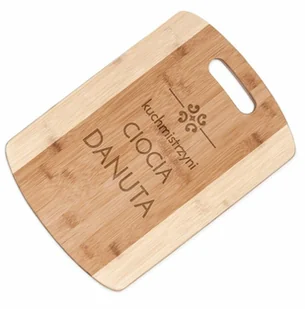 Murrano Deska bambusowa do krojenia z grawerem dla pary na ślub rocznicę p DSK-BMB3-039 - Deski do krojenia - miniaturka - grafika 23