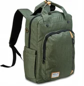 Torby na laptopy - Plecak Miejski Na Laptopa 15,6'' - Zielony Khaki - miniaturka - grafika 1