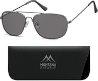 Okulary przeciwsłoneczne - Montana Eyewear suno ptic mp93 okulary przeciwsłoneczne w kolorze szarym, łącznie z Soft Kabura MP93-- - miniaturka - grafika 1