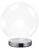 Lampy stojące - Trio RL Ball R52471106 lampka stołowa lampa 1x7W LED 3000+4000+6500K chrom / transparentny - miniaturka - grafika 1
