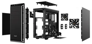 Be quiet! Pure Base 600 czarna (BG021) - Obudowy komputerowe Be quiet! Pure Base 600 czarna (BG021) - Obudowy komputerowe - miniaturka - grafika 5