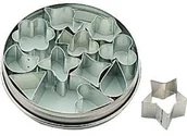 Formy do ciast - Vogue E002 Aspik Cutter Set, 10,2 cm (12 sztuk) E002 - miniaturka - grafika 1