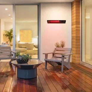 Blumfeldt Blumfeldt Nitro tarasowy promiennik na podczerwień złota lampa HHG8-Nitro - Ogrzewacze tarasowe - miniaturka - grafika 2