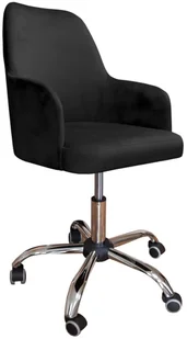 Fotel biurowy, krzesło biurowe ATOS Fotel obrotowy Westa MG19 czarny - Fotele i krzesła biurowe - miniaturka - grafika 3