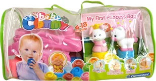 Clementoni Księżniczki - Miękkie klocki Clemmy dla dziewczynki + torba 8005125172344 - Klocki - miniaturka - grafika 3