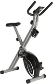 Rowery treningowe - Ultrasport Ultra Sport f-Bike Advanced Urządzenie do treningu domowego, składany rower treningowy z Gel siodełko, uchwyt na butelki i bidon, srebrny, OS 331100000284 - miniaturka - grafika 1