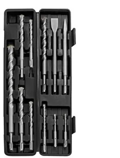 TROTEC Zestaw wierteł i dłut, 11-częściowy - Akcesoria do elektronarzędzi - miniaturka - grafika 2