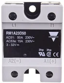 Sterowniki i przekaźniki - CARLO GAVAZZI Przekaźnik półprzewodnikowy jednofazowy 24-265V AC 25A 3-32V DC RM1A23D25 RM1A23D25 - miniaturka - grafika 1