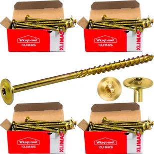 Wkręty do drewna ciesielskie Torx 8x180 10 szt - Inne akcesoria dekarskie Wkręty do drewna ciesielskie Torx 8x180 10 szt - Inne akcesoria dekarskie - miniaturka - grafika 2