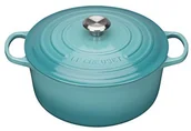 Brytfanny - Le Creuset rondel żeliwny 28 cm z serii Signature 21177281702430 - miniaturka - grafika 1