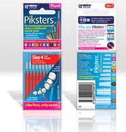 Szczoteczki międzyzębowe - Erskine Piksters Szczoteczki międzyzębowe - Rozmiar R4 czerwone, 10 sztuk HIT! Szc000130 - miniaturka - grafika 1