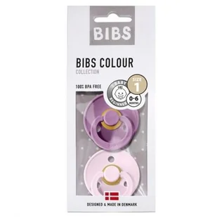 BIBS 110220 Smoczek uspokajający LAVENDER/BABY PINK S 2-pak 17_777839 - Smoczki uspokajające - miniaturka - grafika 2