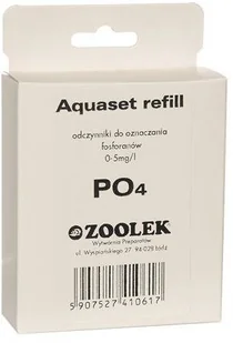 Zoolek Aquaset refill PO4 uzupełnienie do testu kropelkowego pomiaru stężenia fosforanów PO4 - Preparaty do akwarium - miniaturka - grafika 2