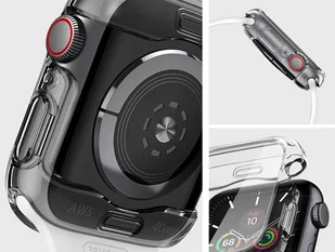 Spigen Etui Ultra Hybrid 360 Apple Watch 5/4 - 44mm, przezroczyste 8809685622932 - Akcesoria do smartwatchy - miniaturka - grafika 13