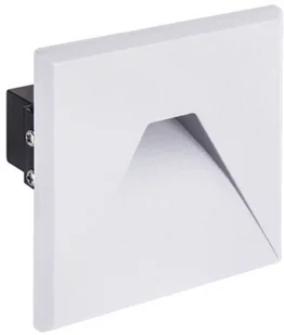 Ideus Wpuszczana LAMPA zewnętrzna KURS LED 03908 kwadratowa OPRAWA metalowy wpust LED 1,6W 4000K outdoor IP54 biały __code-66007 - Lampy ogrodowe - miniaturka - grafika 2