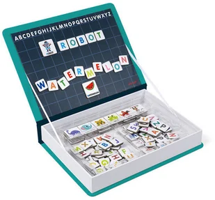 Janod Magnetyczna układanka Alfabet - Układanki dla dzieci - miniaturka - grafika 6