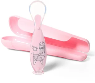 BabyOno 1461/01 ŁYŻECZKA Z PRZYSSAWKĄ BabyOno 64444-uniw - Zestawy naczyń dla dzieci - miniaturka - grafika 4