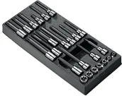 Pozostałe wyposażenie warsztatu - FACOM Moduł 24 narzędzi do dokręcania i odkręcania głowicy MOD.CH - miniaturka - grafika 1