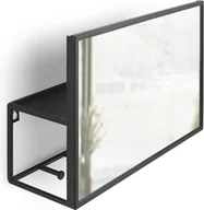 Półki do salonu - Umbra Organizer ścienny Cubiko z lustrem 1012828-040 - miniaturka - grafika 1