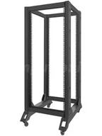 Zasilacze awaryjne UPS - LANBERG Stojak Open Rack 27U 600x800mm czarny OR01-6827-B - miniaturka - grafika 1