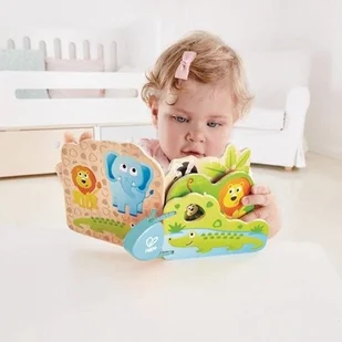 Hape książeczka ZOO - Zabawki interaktywne dla dzieci - miniaturka - grafika 5