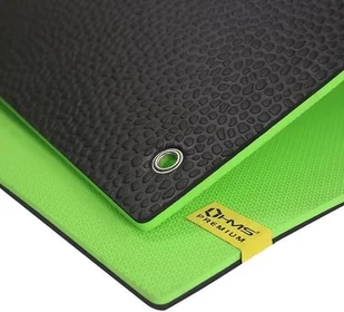 HMS MFK03 GREEN-BLACK MATA FITNESS KLUBOWA Z OTWORAMI PREMIUM PREMIUM 17-44-280 - Gumy, taśmy, ekspandery - miniaturka - grafika 2