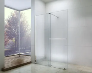 Rea łazienka z wyobraźnią Ścianka szklana Cortis 100 cm K7210 - Ścianki i drzwi prysznicowe - miniaturka - grafika 2