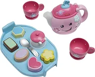 Zabawki AGD - Fisher Price Fisher Price - Laugh N Learn Smart Stages Sweet Manners Tea Set DYM76 - miniaturka - grafika 1