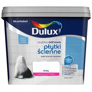Dulux Szybka Odnowa Płytki ścienne biały 750 ml - Farby olejne i specjalne - miniaturka - grafika 2