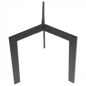 Meble modułowe i akcesoria - Stema NY Stelaż stołu, stolika NY-HF04B - do domu, średnica 80 cm, czarny, wysokość 72,5 cm NYHF04B/80/01 - miniaturka - grafika 1