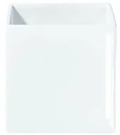 Donice - ASA 4623005 osłonka na doniczkę Quadro ceramiki 18 x 18 x 18 cm, biały 4623005 - miniaturka - grafika 1