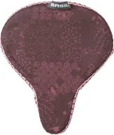 Akcesoria rowerowe - Basil Bohme Pokrowiec na siodełko rowerowe, fig red 2021 Pokrowce na siodełka 50519 - miniaturka - grafika 1