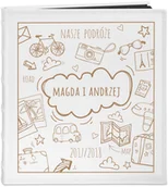 Albumy fotograficzne - NA Murrano Album Zdjęcia Podróże GRAWER Upominek ALB-BC-BK-CO2-022 - miniaturka - grafika 1