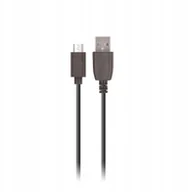 Kable USB - Kabel Maxlife Micro Usb Fast Charge 2A 1m czarny - miniaturka - grafika 1