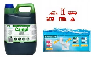 Płyn Do Toalet Turystycznych Campi Green 5L Papier - Inne artykuły czyszczące - miniaturka - grafika 2