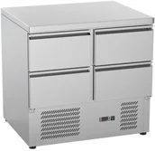 Stoły gastronomiczne - Stalgast Stół Chłodniczy z 4 Szufladami Agregat Dolny 200 L - miniaturka - grafika 1