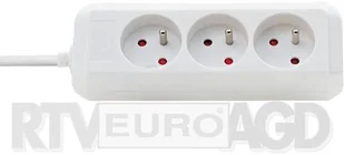 Brennenstuhl Listwa zasilająca Eco-Line 3 gniazd 1.5 m biała 002122330000 002122330000 - Listwy zasilające - miniaturka - grafika 2