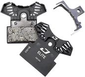 Hamulce rowerowe - Jagwire Elite Semi-Metallic Klocki do hamulców tarczowych do Shimano XTR/Deore XT/SLX/M6000/M615/Alfine, black 2021 Klocki do hamulców tarczowych 18020480 - miniaturka - grafika 1