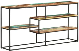 vidaXL Lumarko Regał, 150x30x75 cm, lite drewno z odzysku 321618 - Szafki do salonu - miniaturka - grafika 7